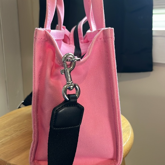 Marc Jacobs Small Pink Tote Bag ( canvas ) - Picture 11 of 12